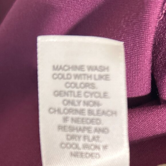 J. Jill Wearever Collection Purple SZ SP Kinit Dress Career Comfy Minimalist - Picture 9 of 10